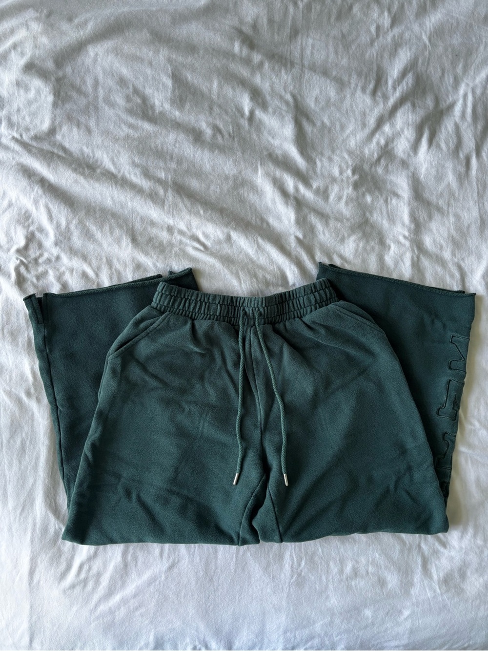 PINK Victoria's Secret Dark Green Sweatpants